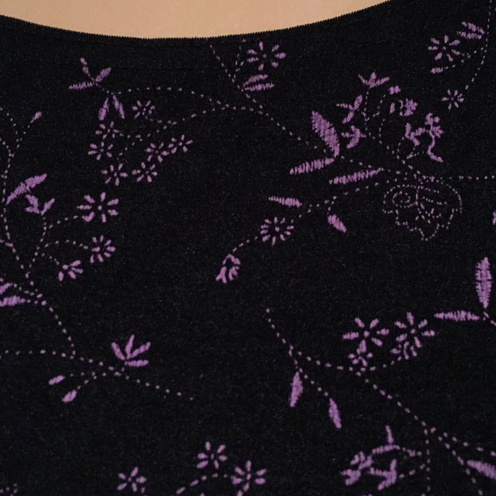 Petite embroidered skirt set